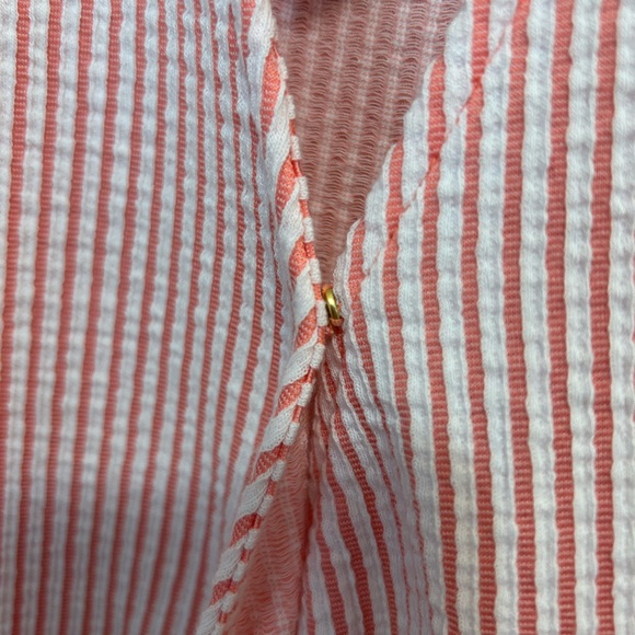 MICHAEL Michael Kors ⚜️ Seer Sucker Wrap Top - Picture 4 of 8